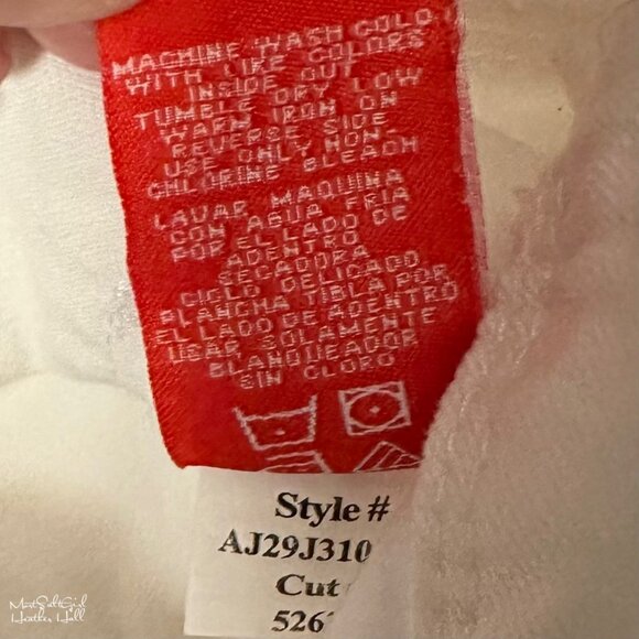 Astor White Distressed Cropped Denim Jeans Size 3 - Picture 7 of 7